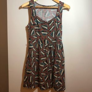 Forever 21 print dress